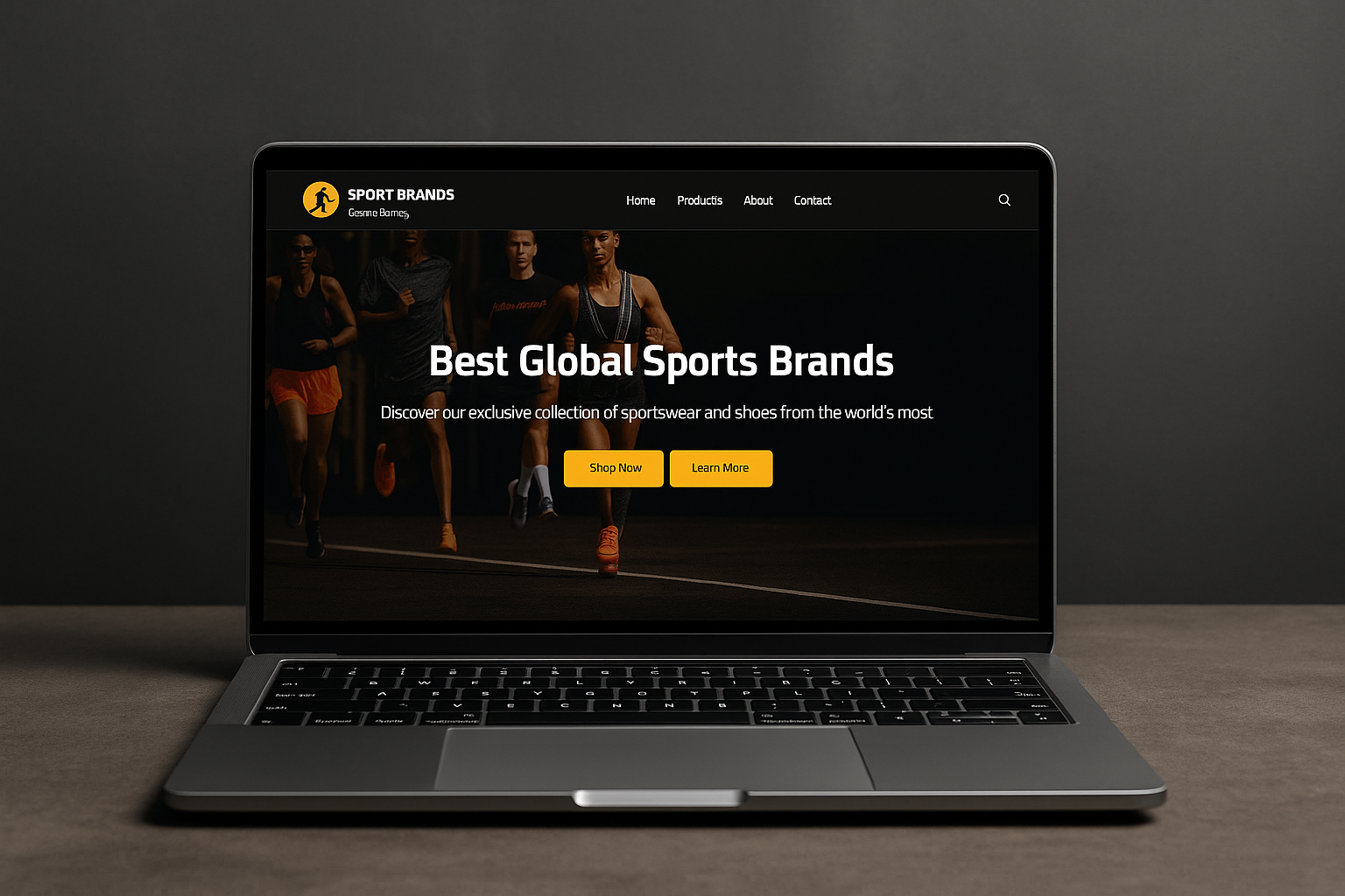 SportBrands – E-commerce Website