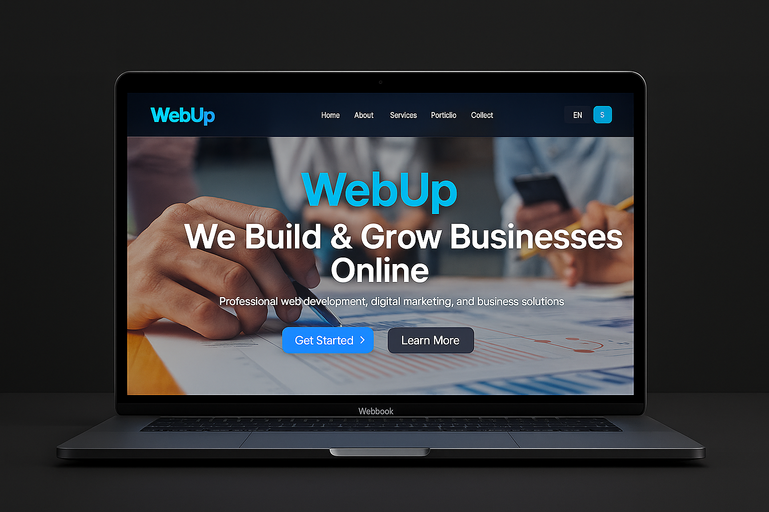 WebUp – Company Website & Landing